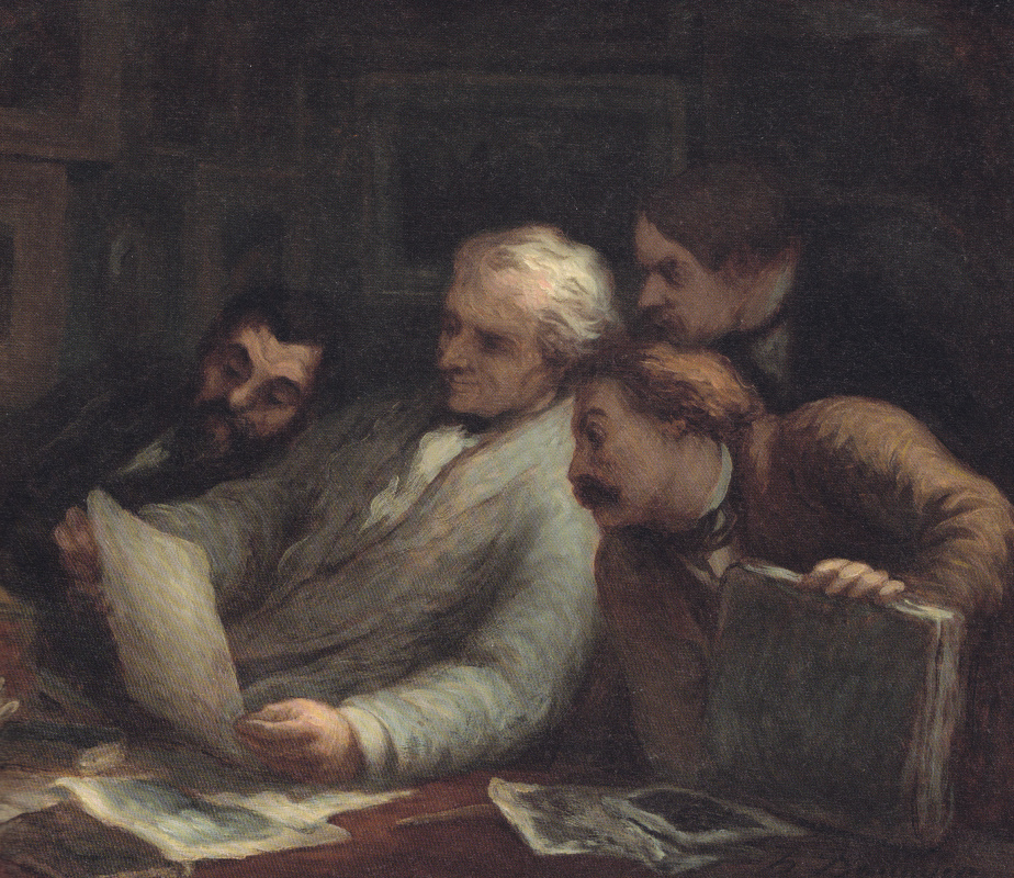 Honoré Daumier - I collezionisti di Stampe Daumier - 杜米埃.tif
